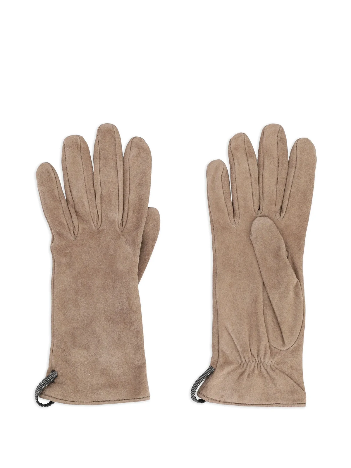 Elastische Handschuhe aus Wildleder