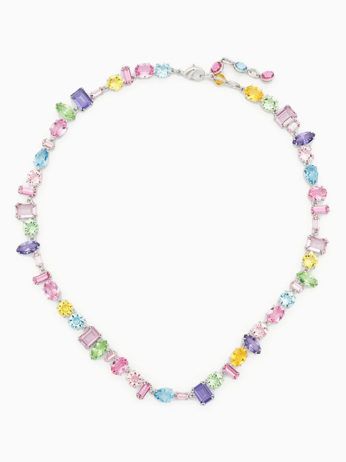 Gema mixed-crystals necklace