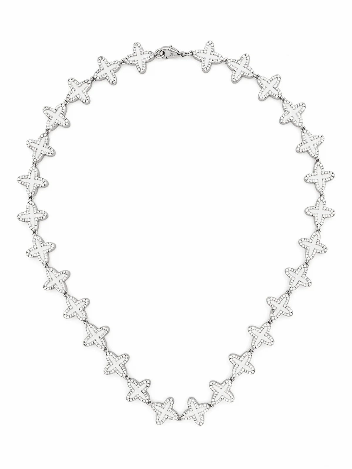 Halskette mit Kleeblatt