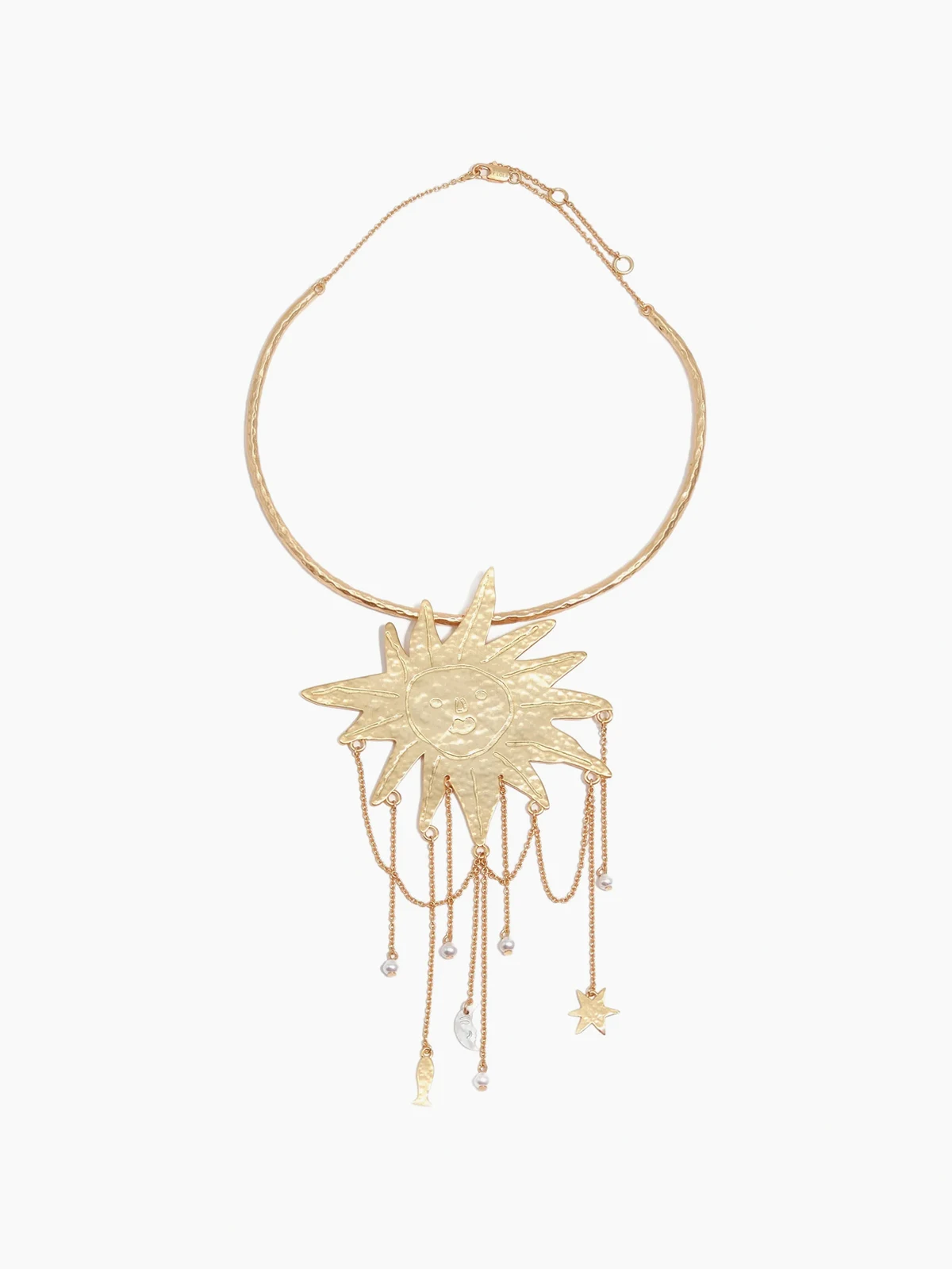 Halskette mit Sonnen-Anhänger
