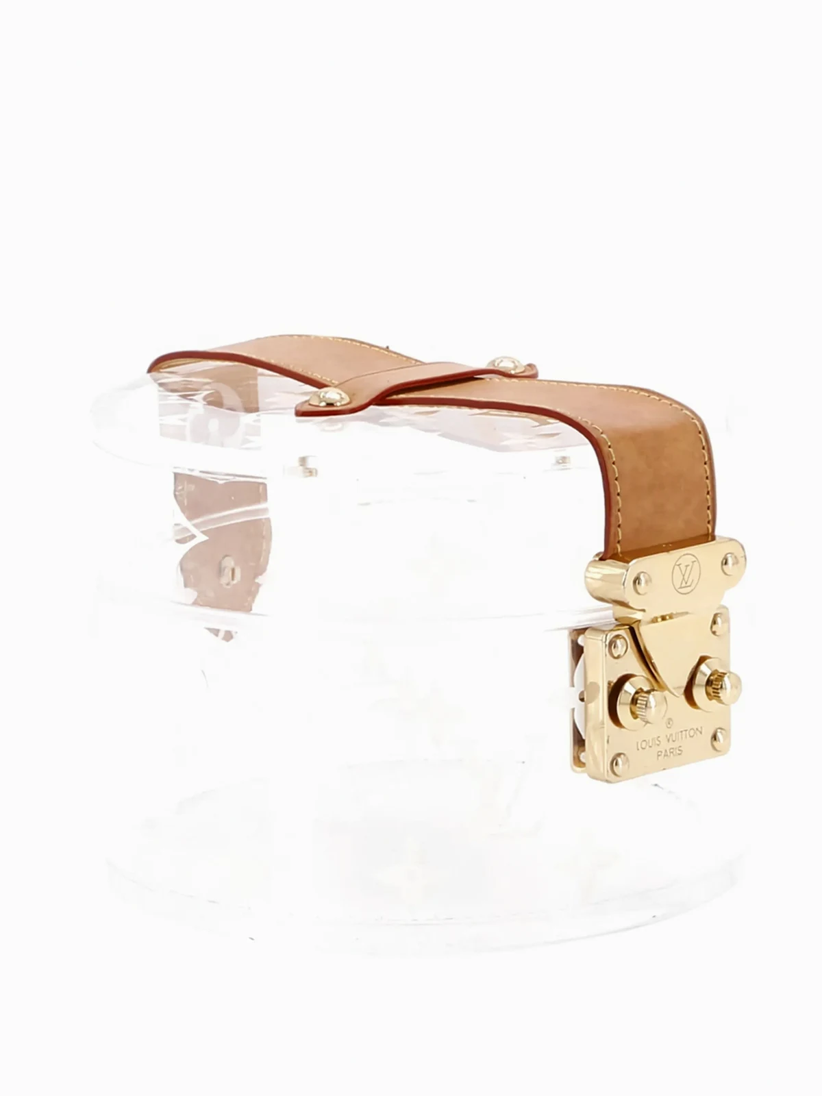 Box Scott Trunk Monogram Plexiglass pouch