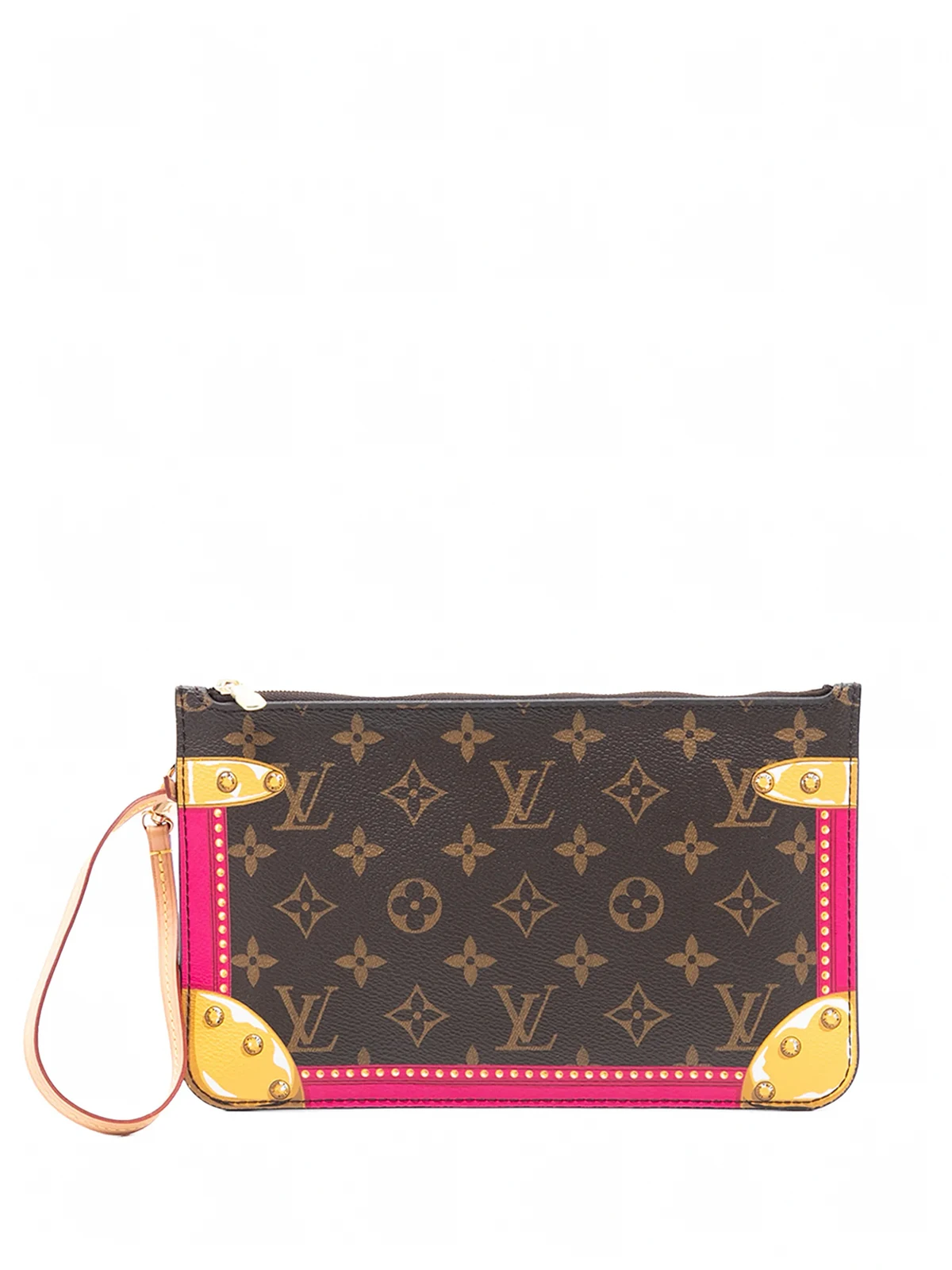 2018 Monogram Summer Trunks Neverfull Pochette Clutch