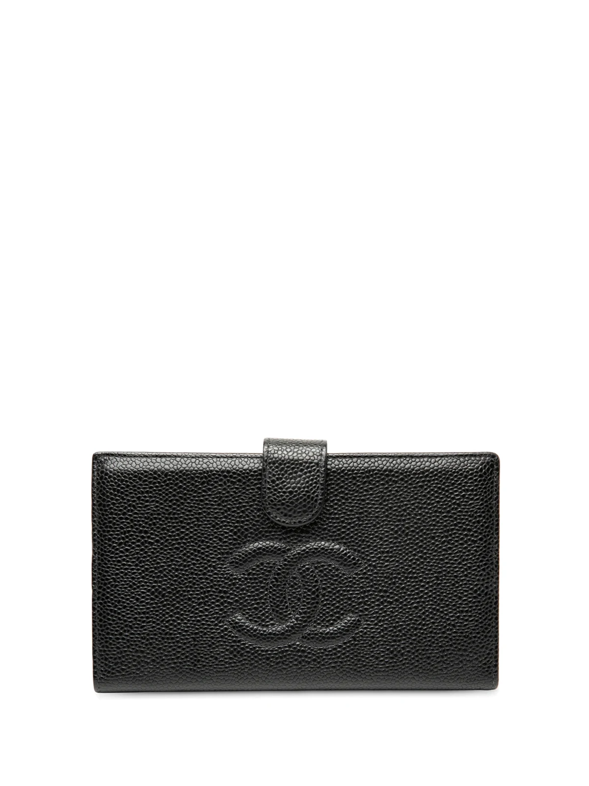 2002-2003 CC Caviar Bifold French Wallet long wallets