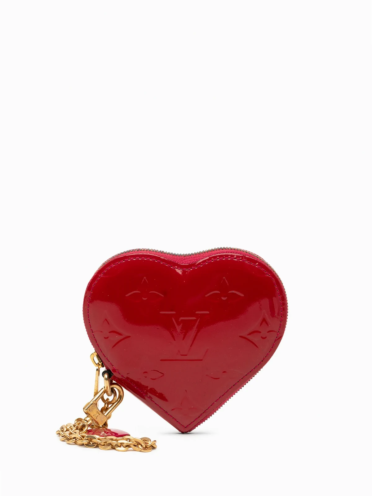 2012 Monogram Vernis Heart Portemonnaie