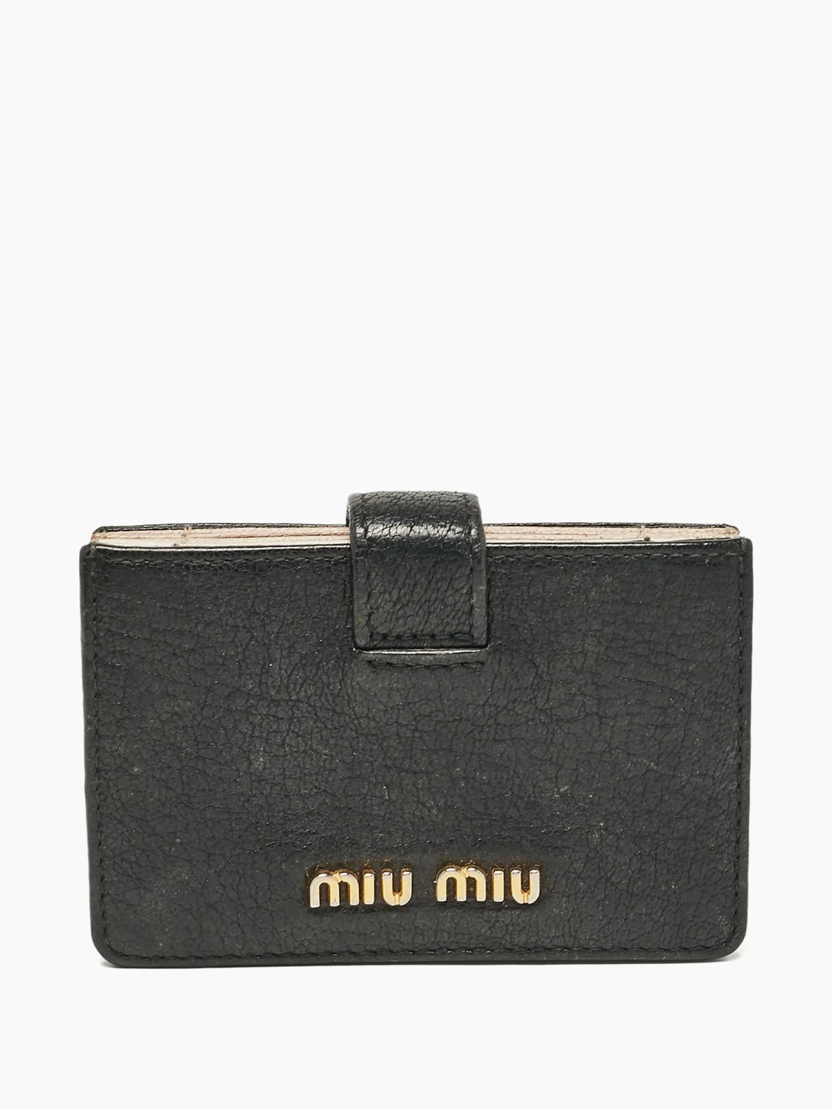 Kartenetui mit Logo-Schild