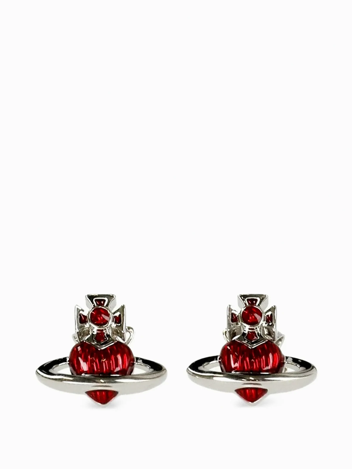 'Heart Orb' Ohrringe