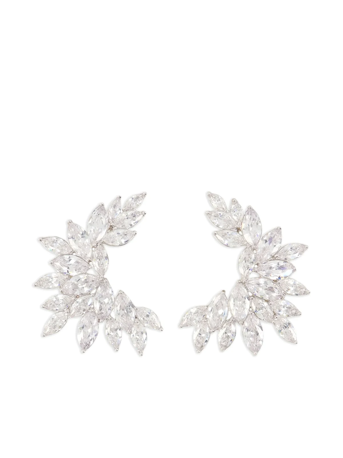 Crystal Cuff Earrings