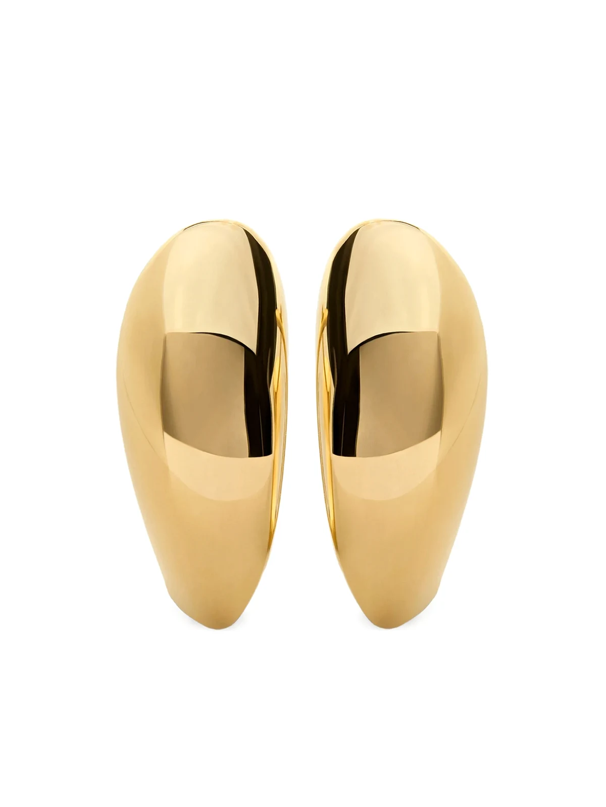 Nura large hoop earrings