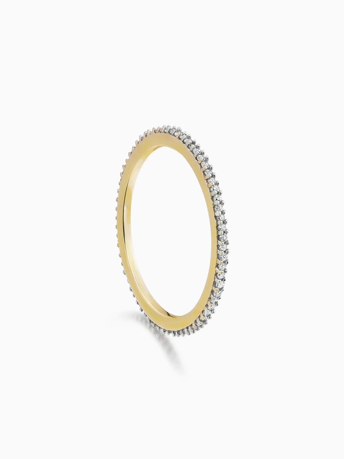 'Eternity' Ring mit Diamanten