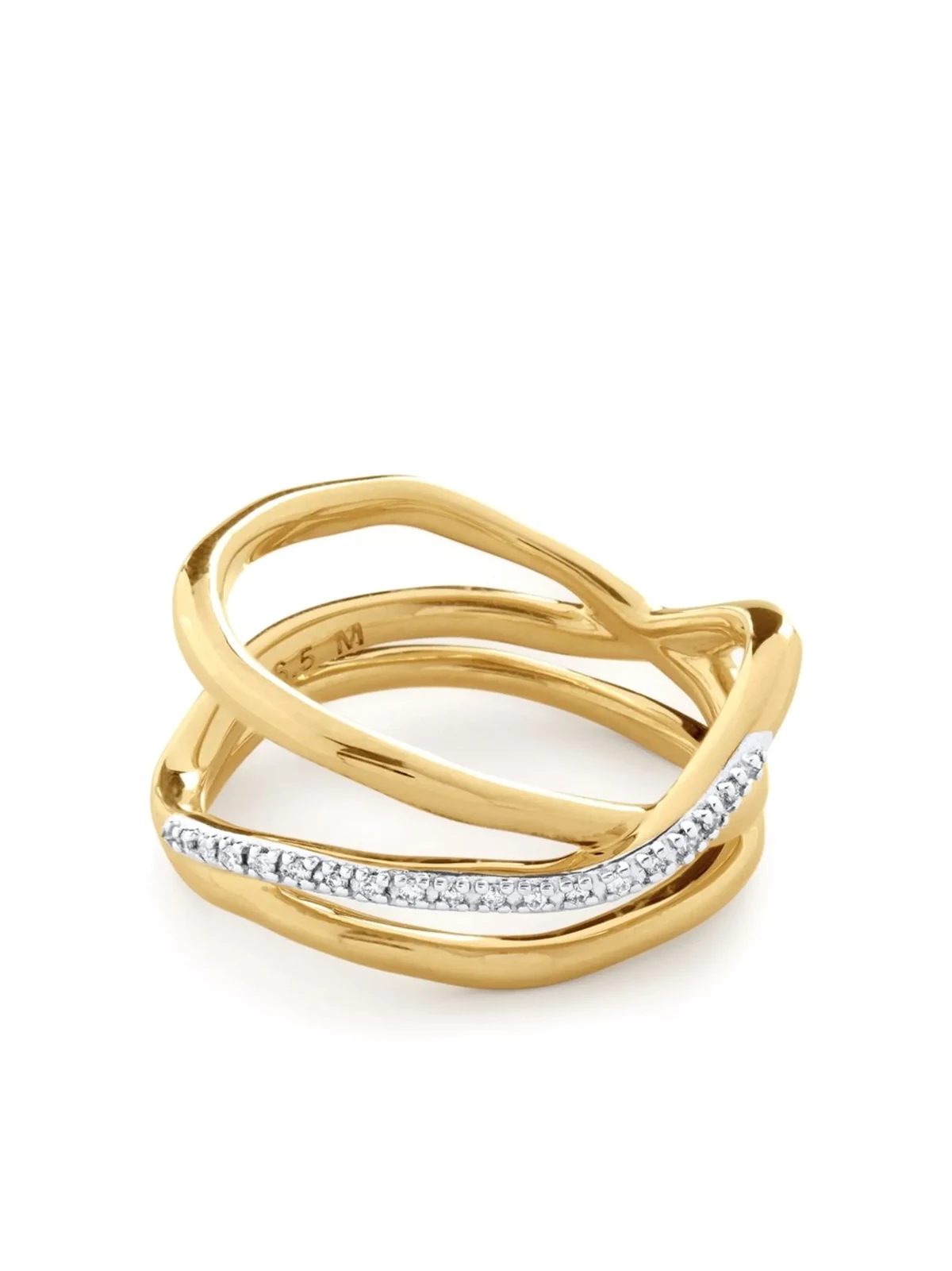 Riva Diamond Pre-Stacked ring