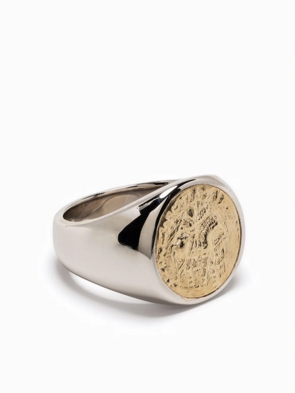 coin signet ring