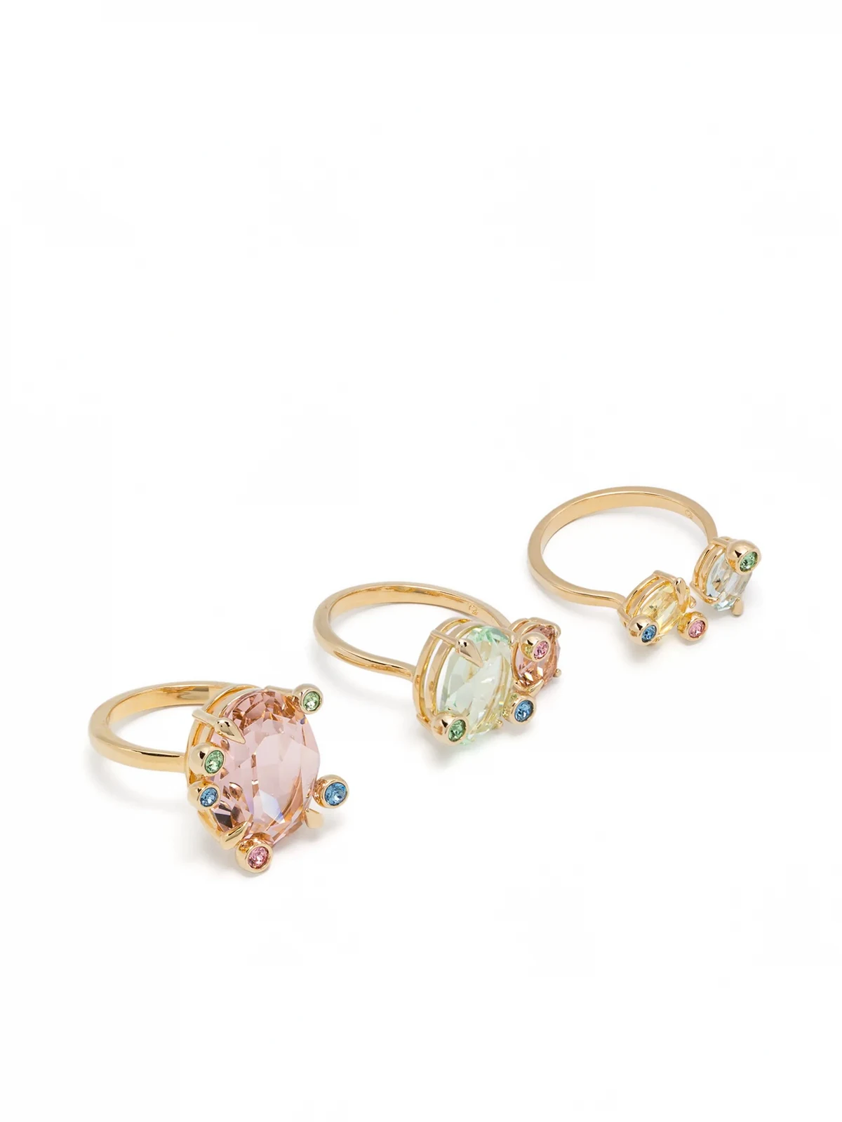 Gema rings (set of three)