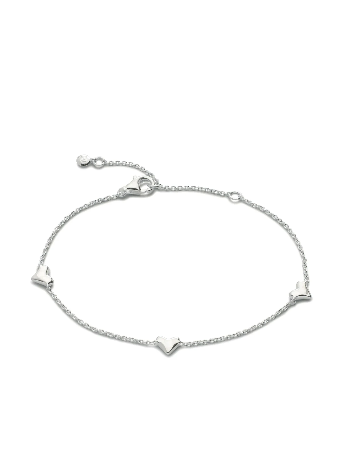 Heart Station chain bracelet