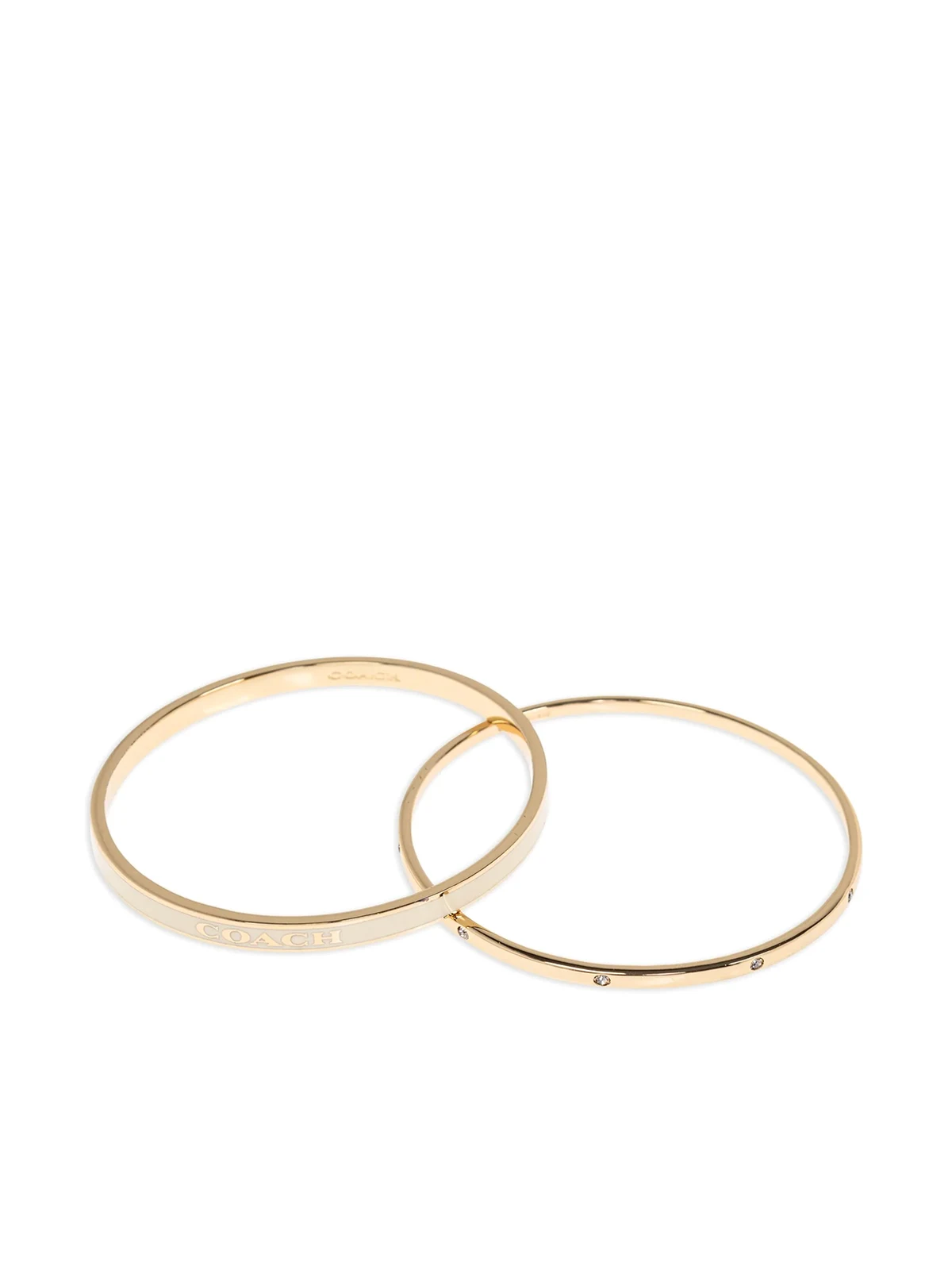 Armbänder mit Kristallen (2er Set)