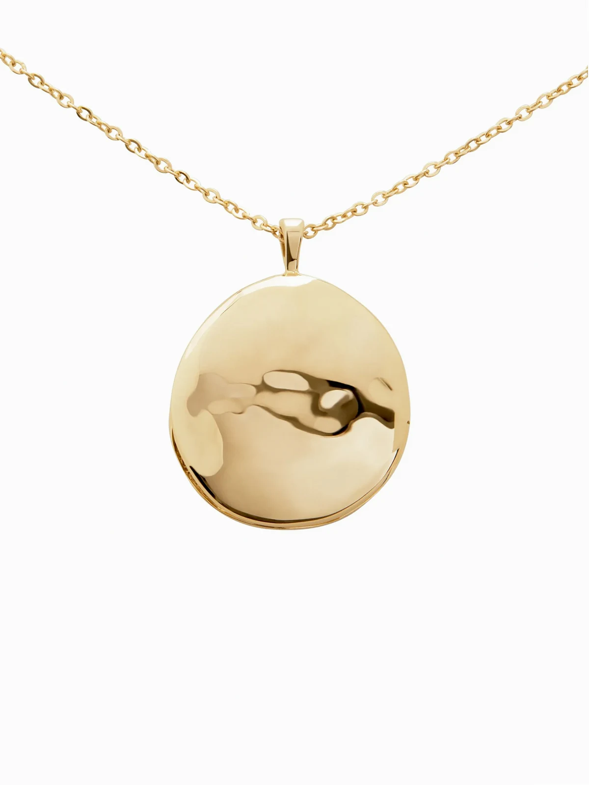 14kt yellow gold Siren locket
