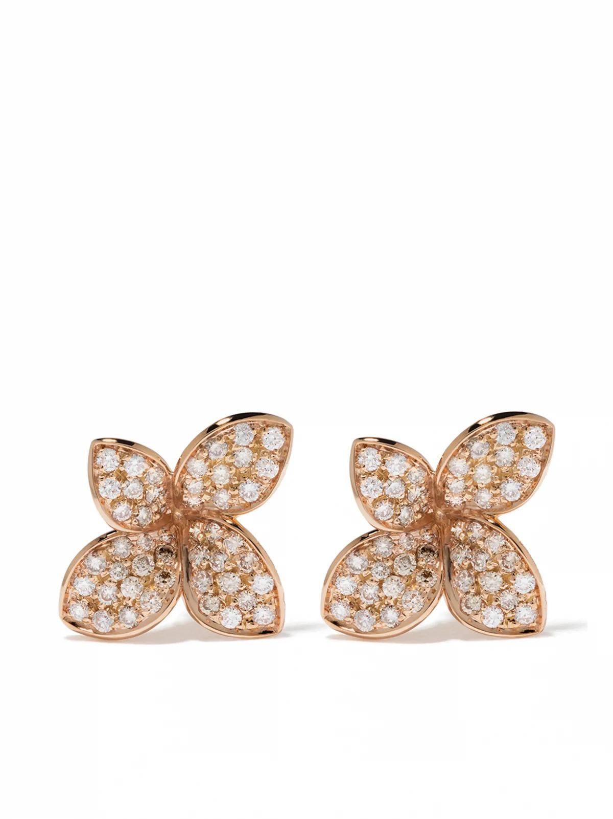 18kt Rotgoldohrringe