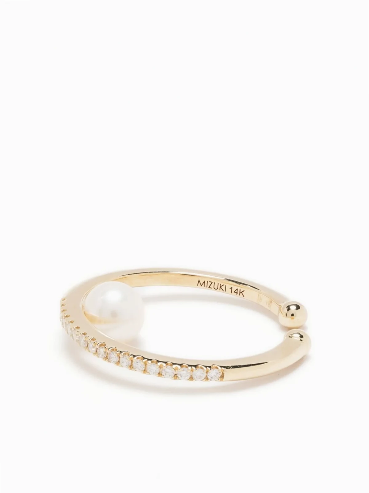 14kt Ear Cuff aus Gelbgold