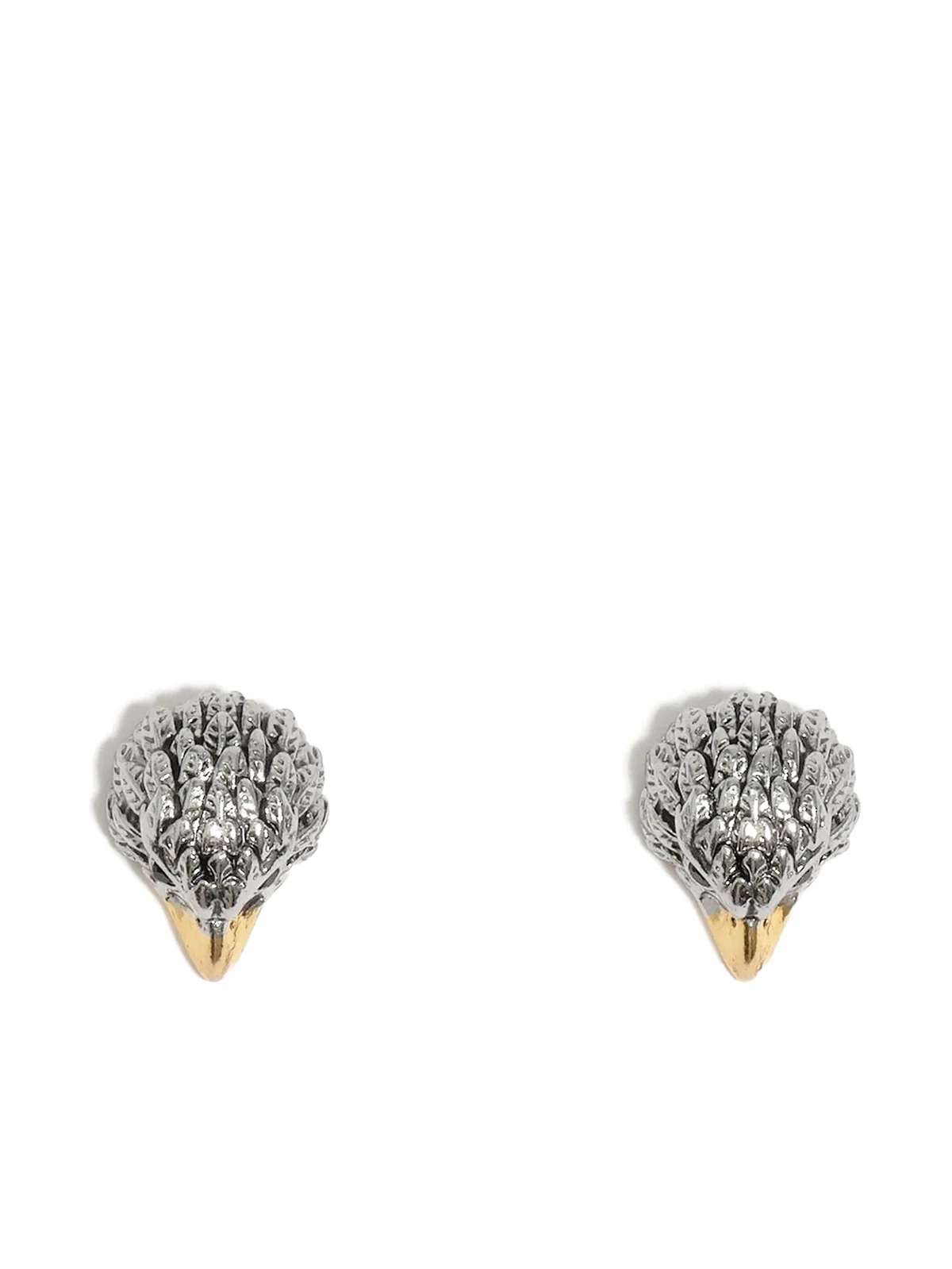 brass Eagle Head earrings