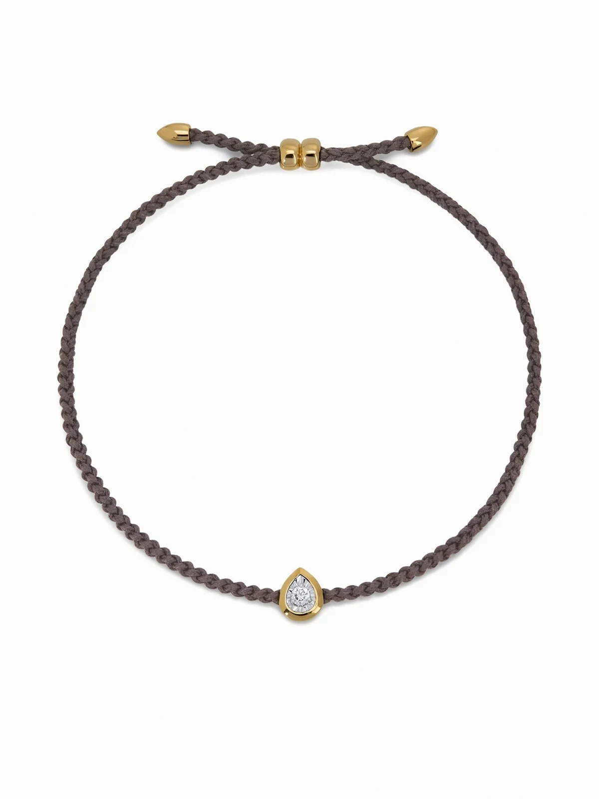 laboratory-grown pear-diamond bracelet