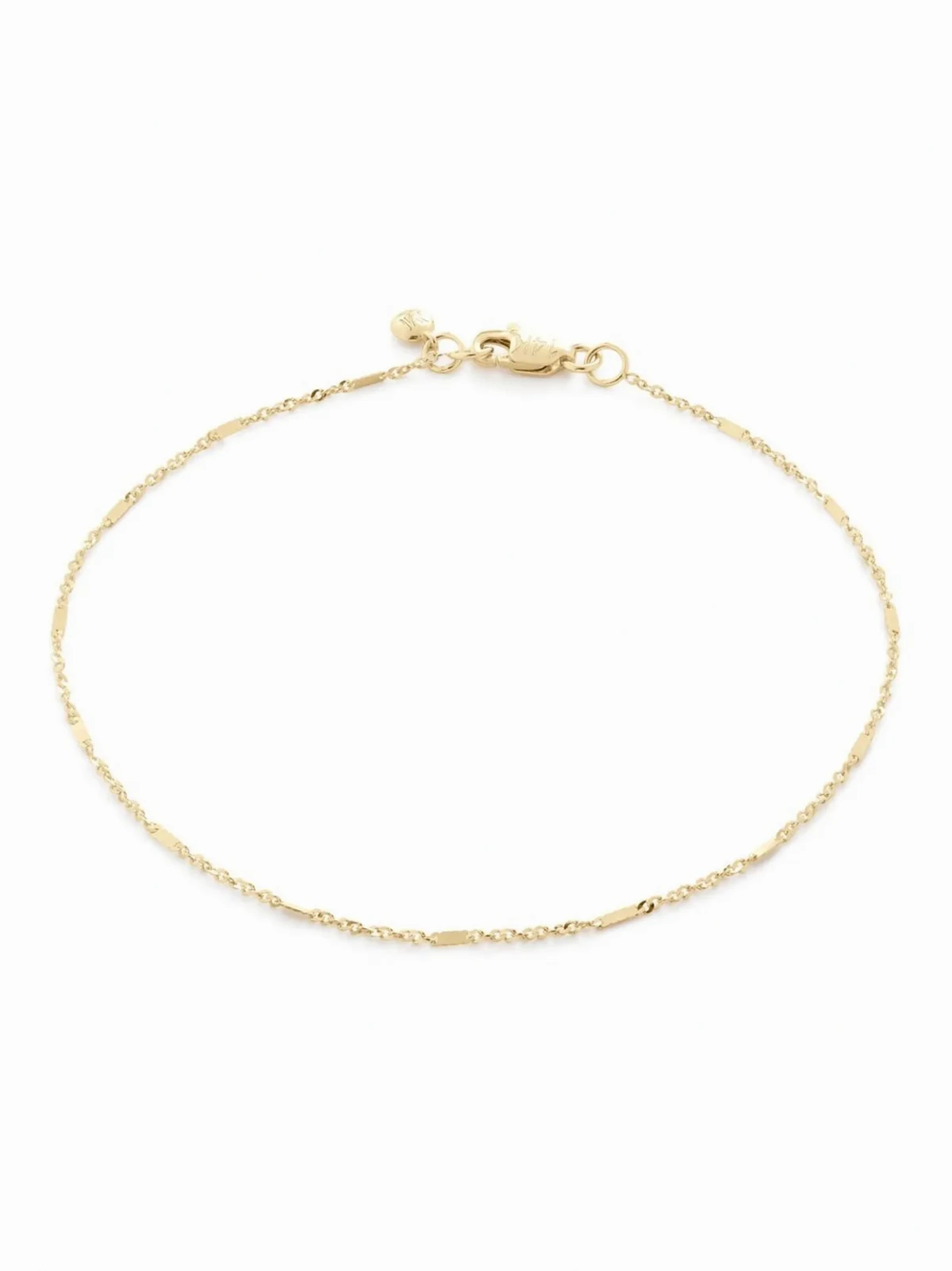 14kt yellow gold Shimmer Chain bracelet