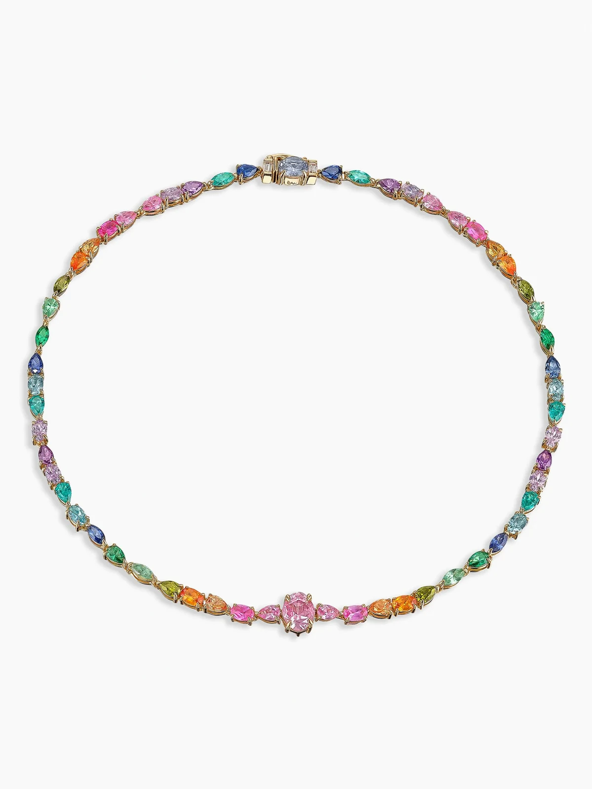 Rainbow Spectra Halskette aus 18kt Gold-Vermeil