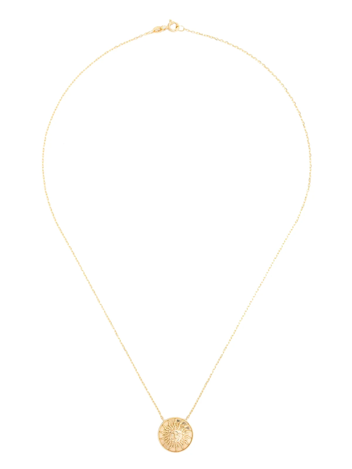 18kt Shams Gelbgoldhalskette