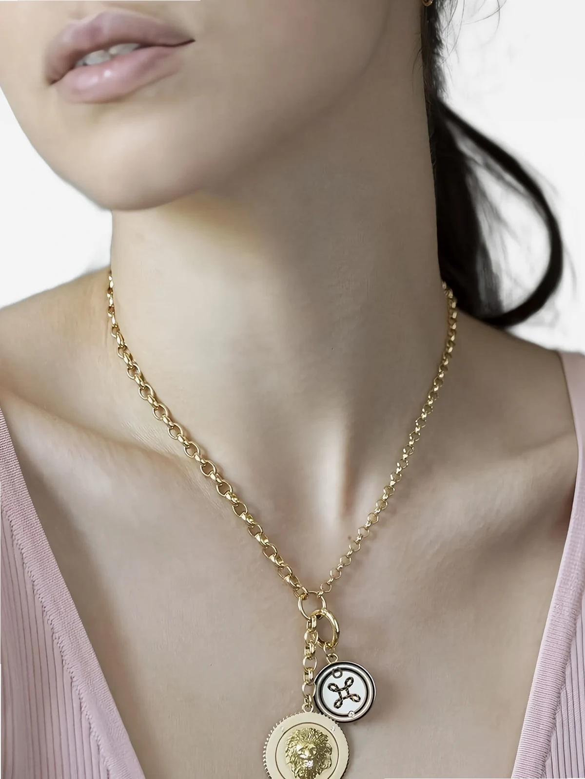 18kt True Love Gelbgoldanhänger