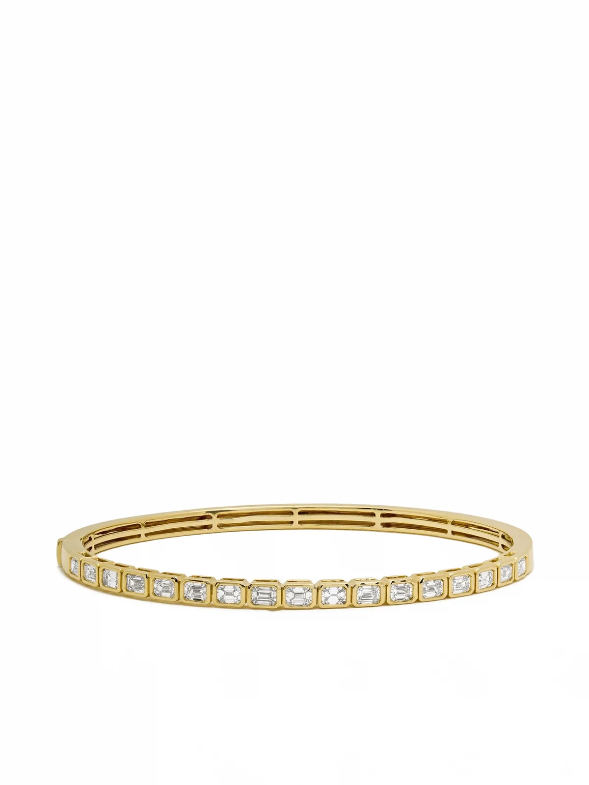 18K yellow gold diamond bracelet