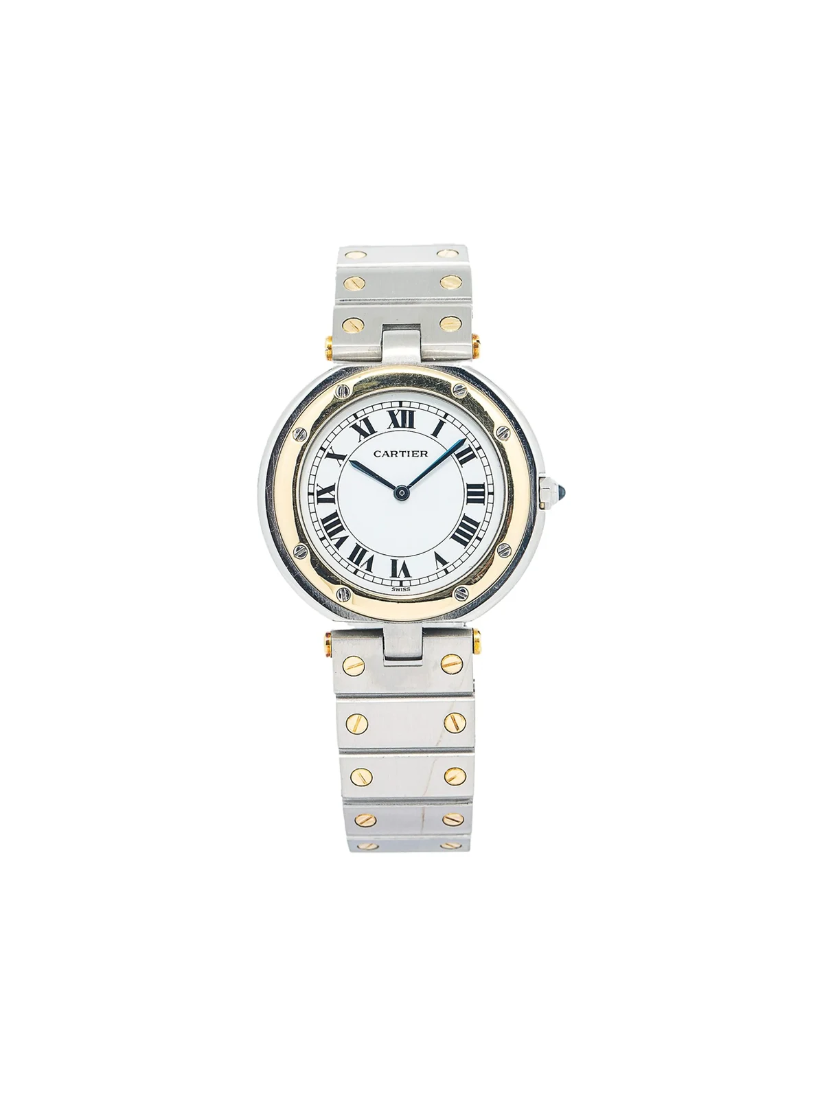 pre-owned Santos De Cartier 32mm