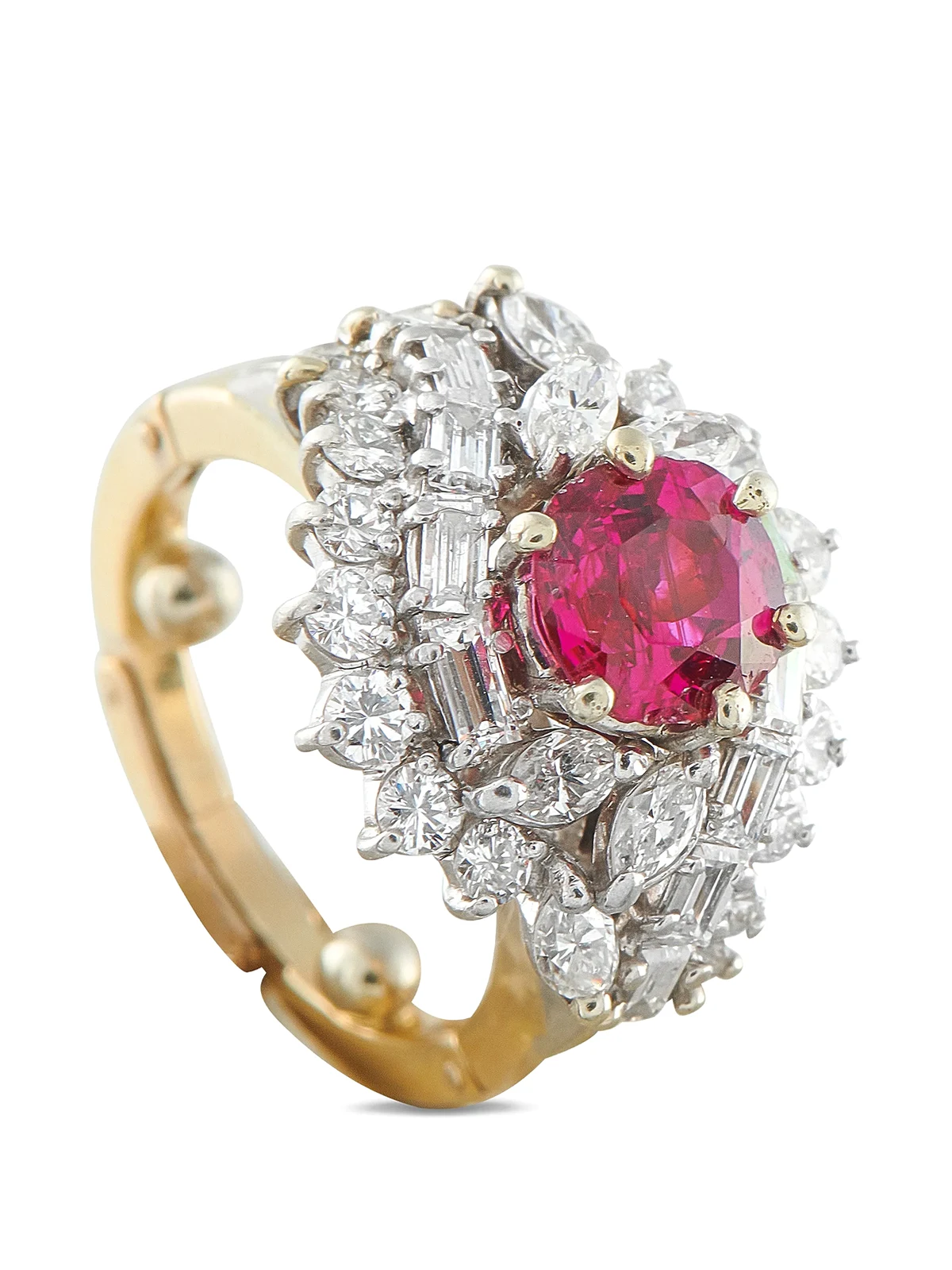 diamond and ruby ring