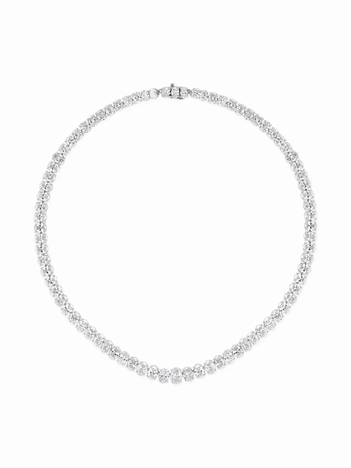 Tennishalskette mit Diamanten