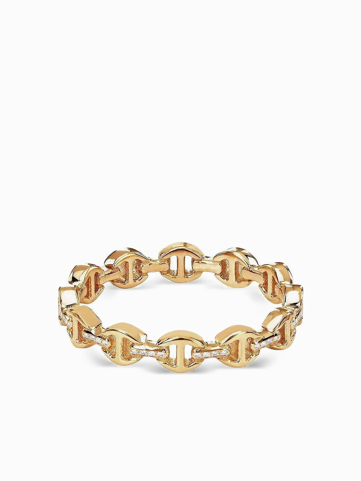 18kt Dame II Gelbgoldring