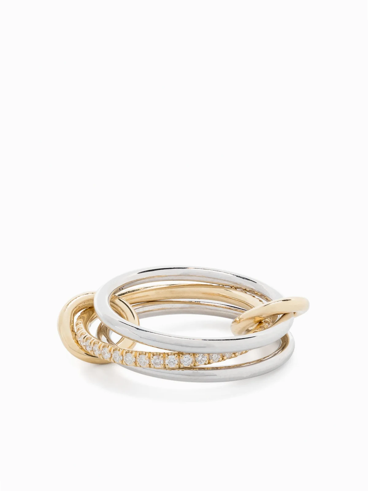 18kt Sonny Weißgoldring mit Diamanten