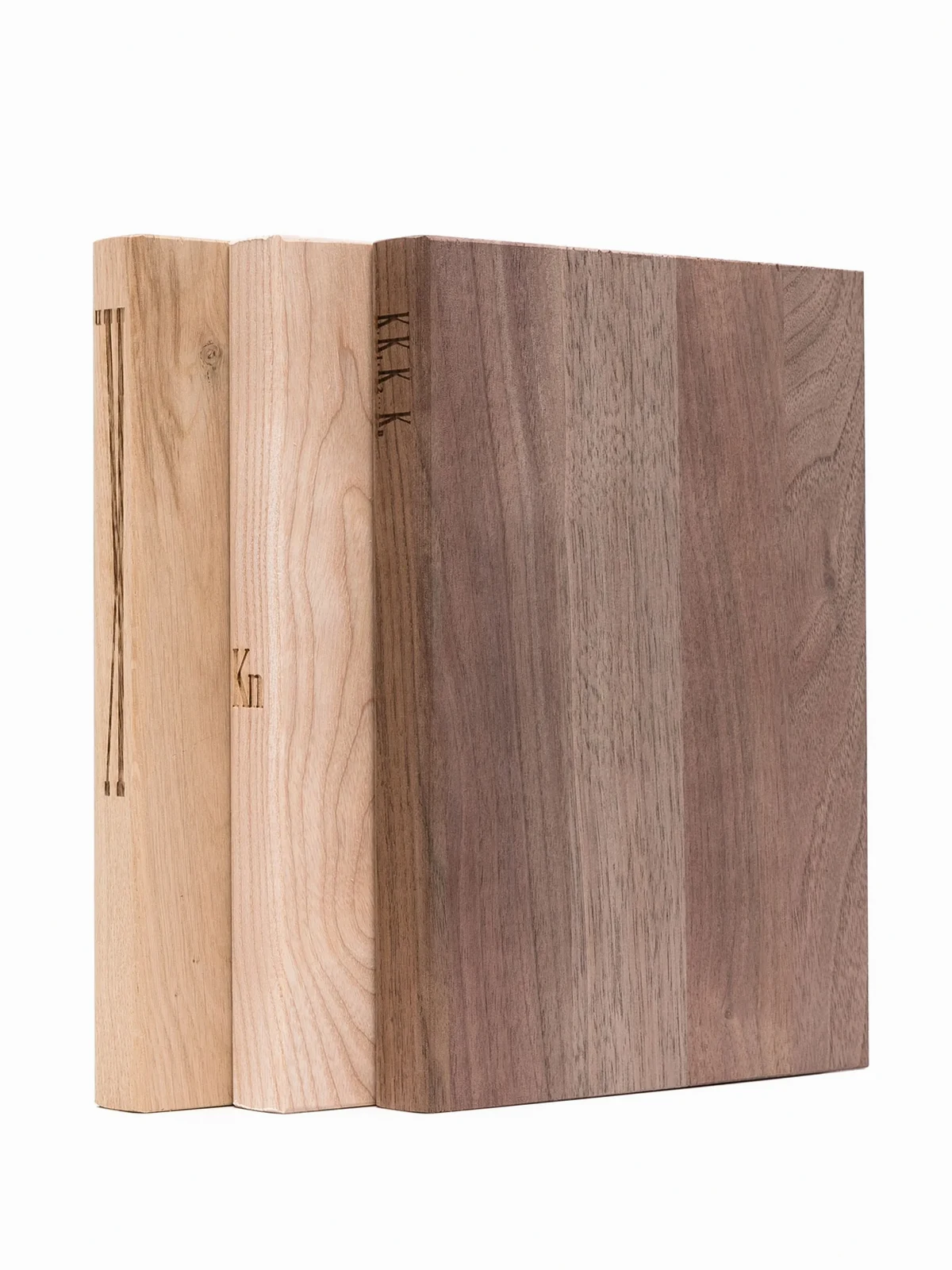 KN Book Schneidebretter aus Holz (3er-Set)