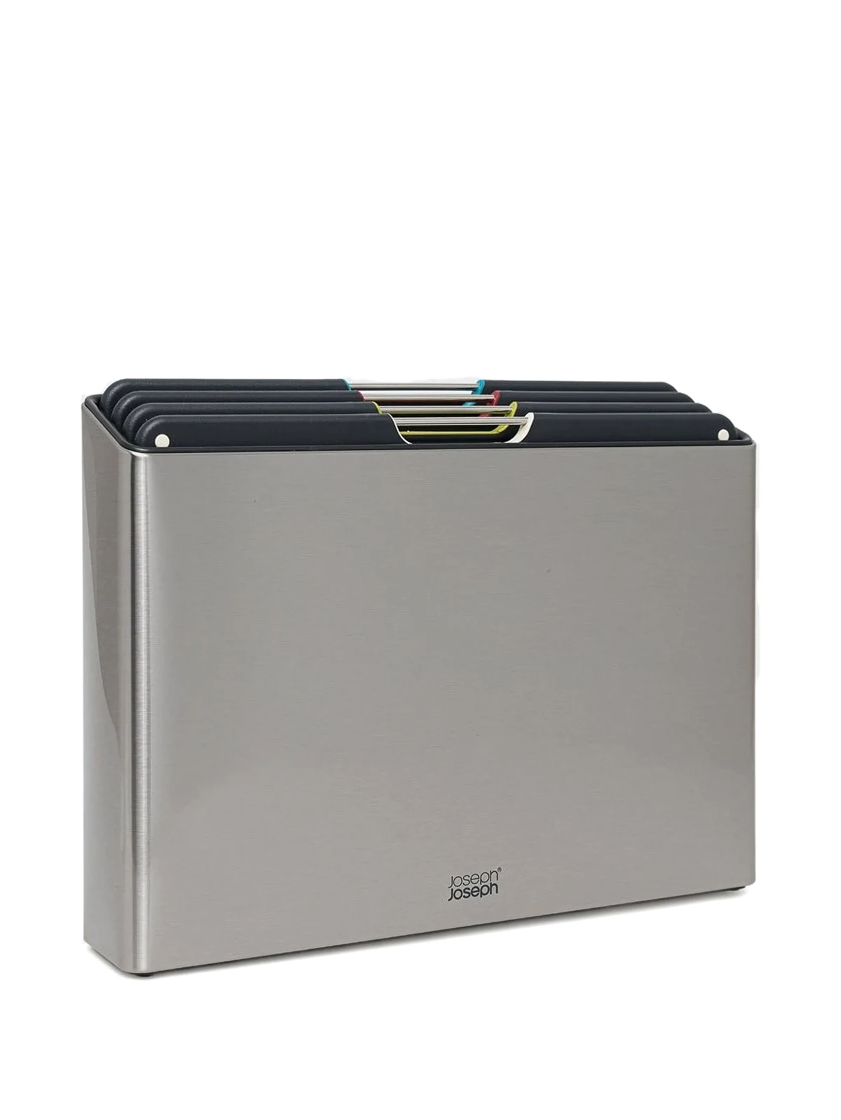 Folio™ stainless steel chopping board case (set of four)