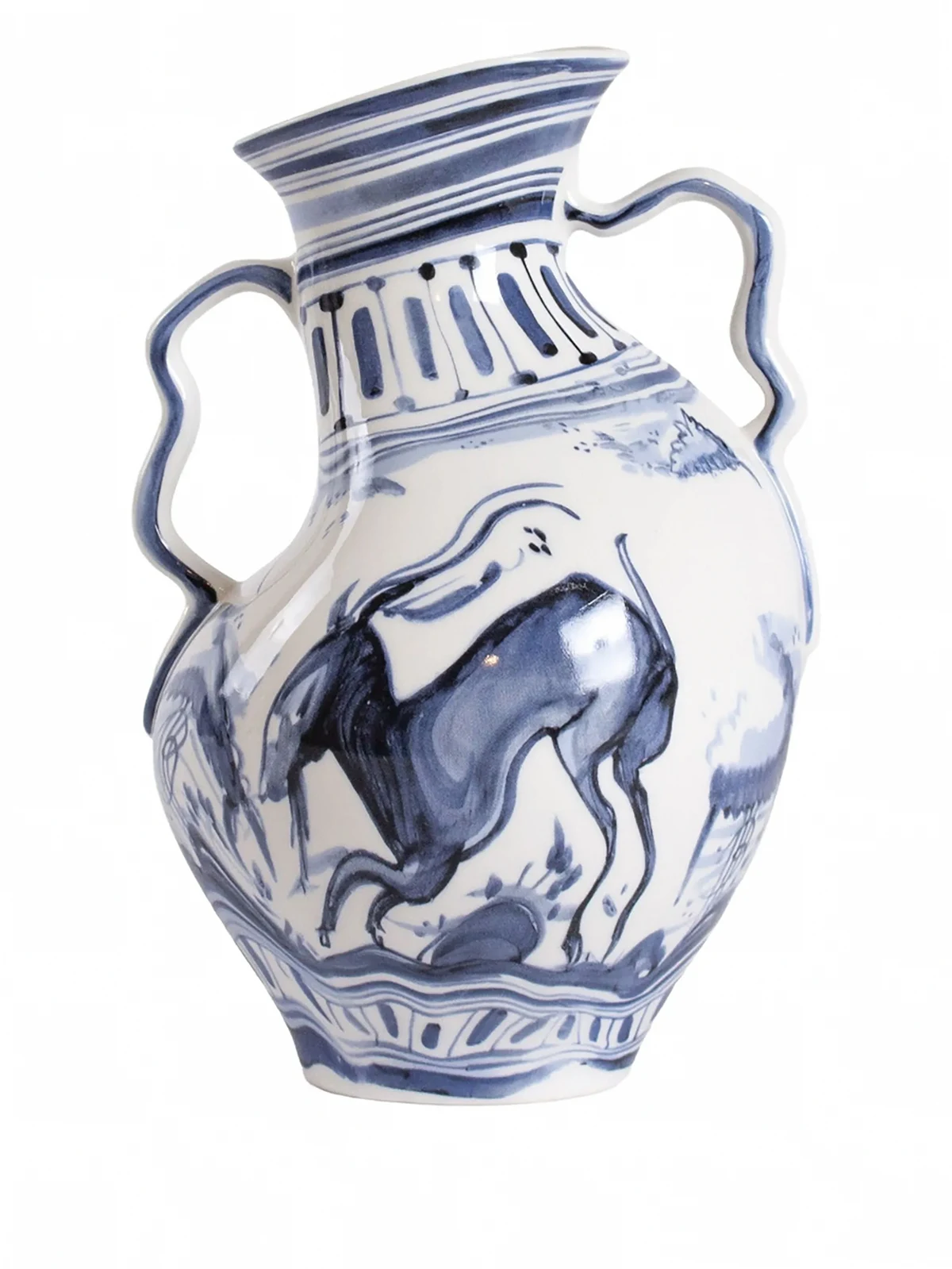 Vase aus Porzellan