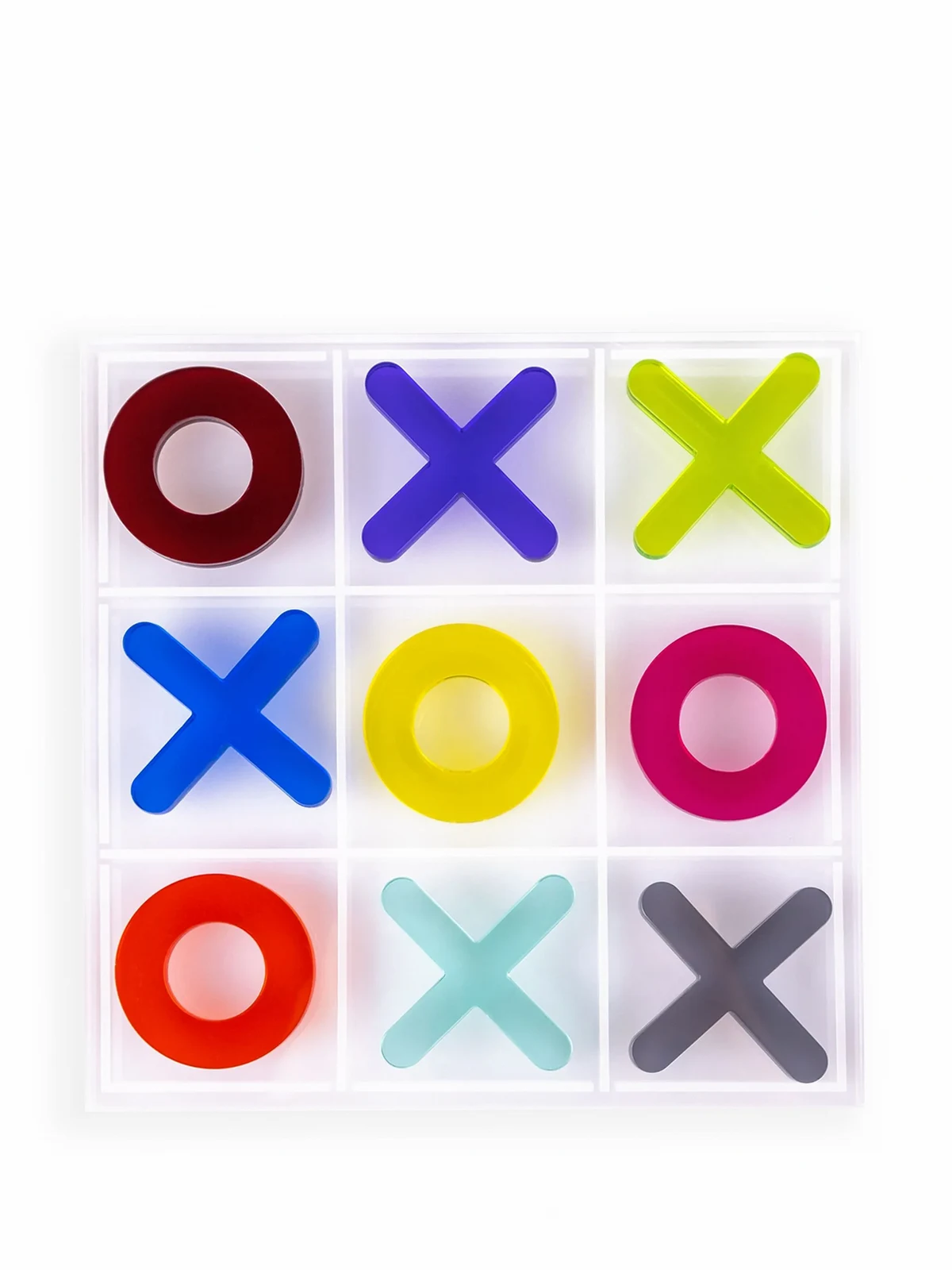 colour-block tic-tac-toe game
