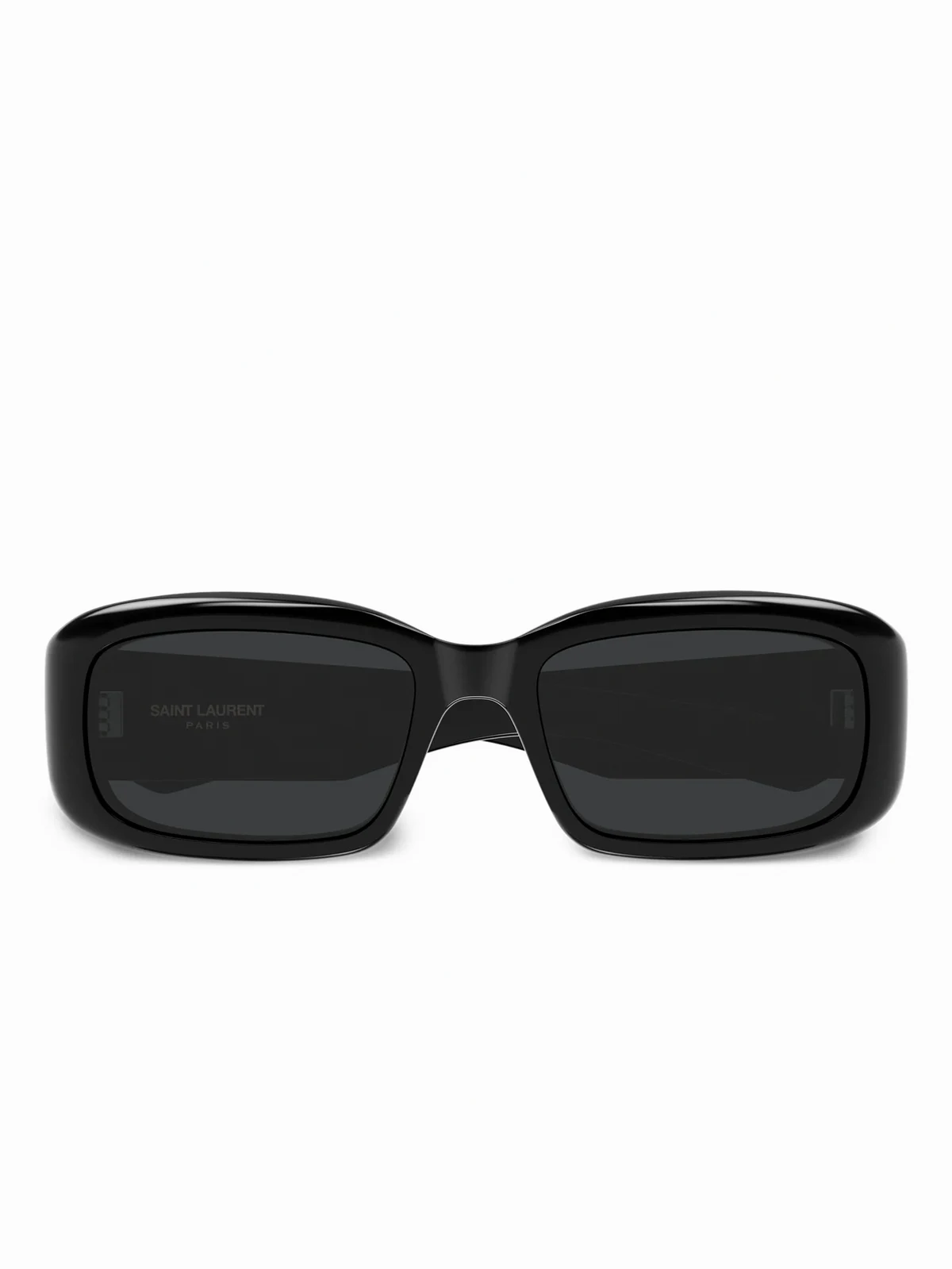 Sonnenbrille mit eckigem Gestell