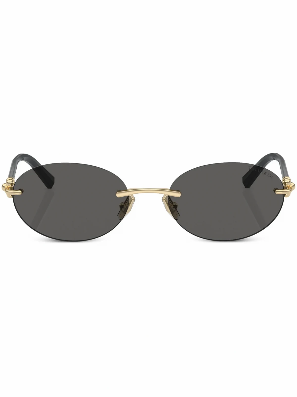 Sonnenbrille mit ovalem Gestell