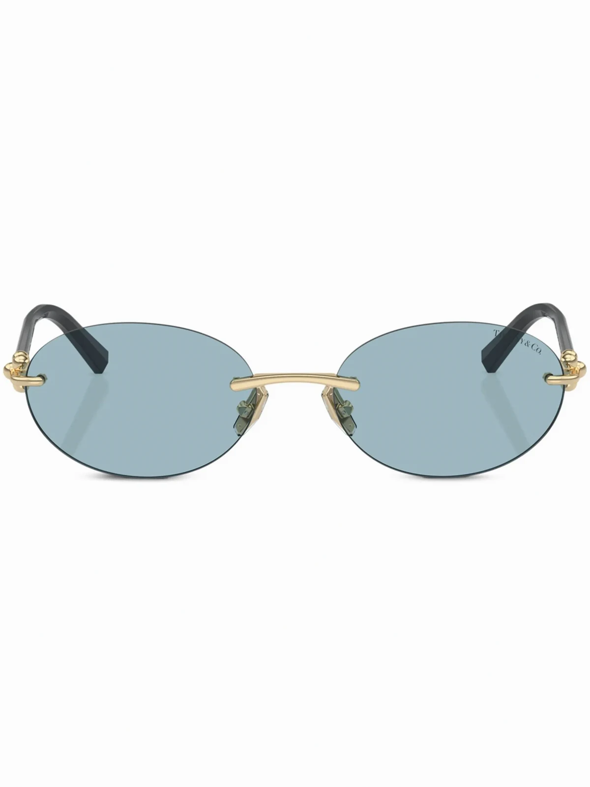 Sonnenbrille mit ovalem Gestell