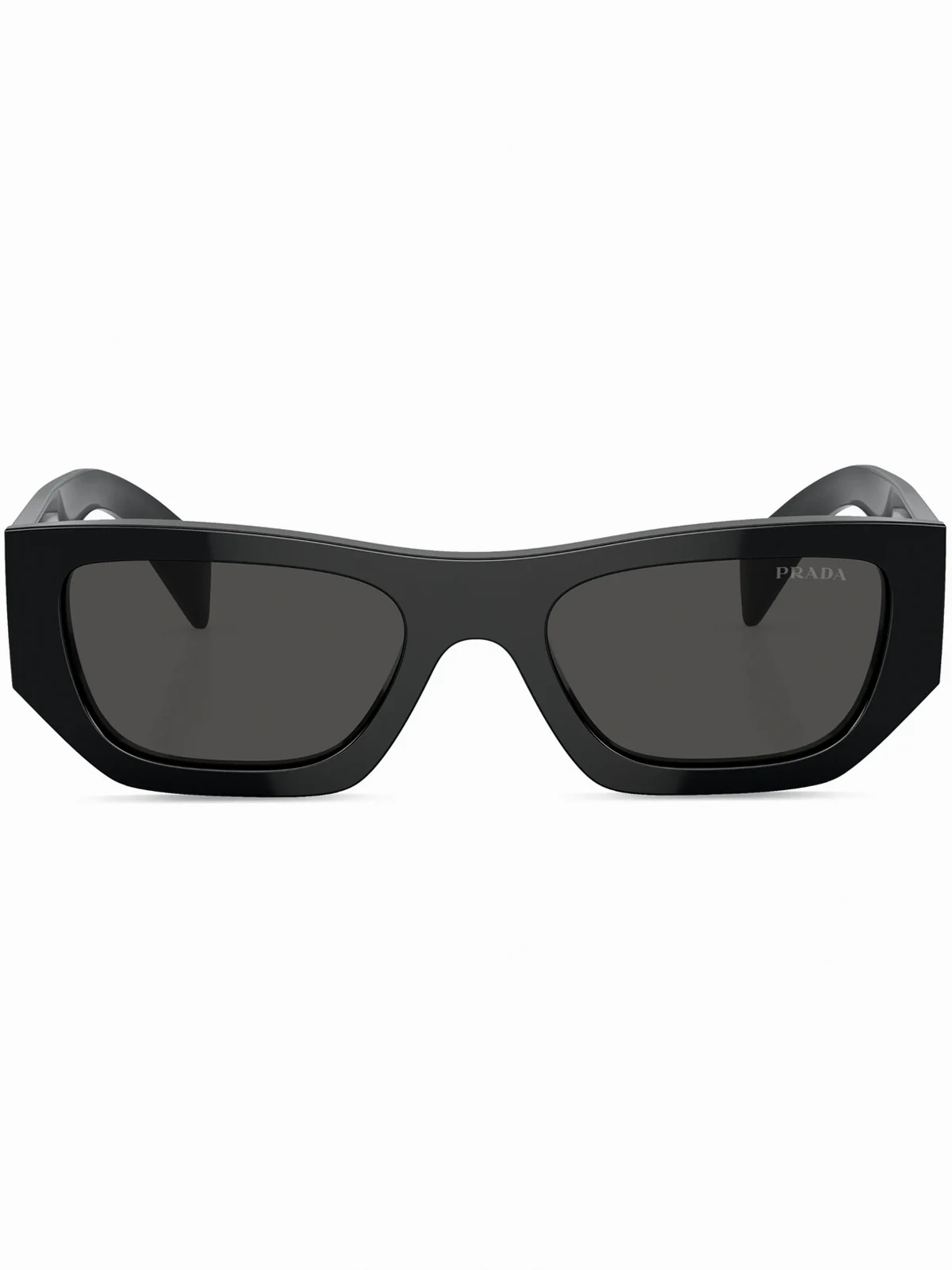 logo-lettering geometric sunglasses