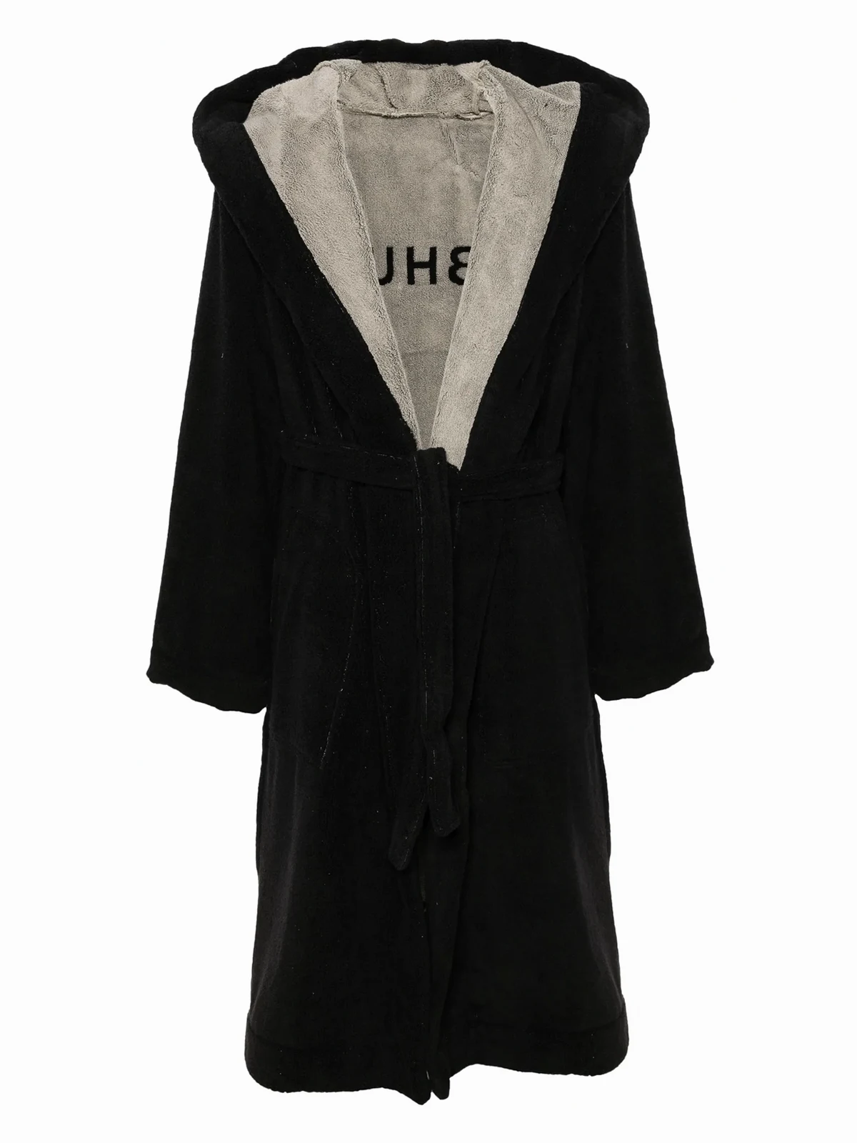 Morgenmantel mit Jacquard-Motiv