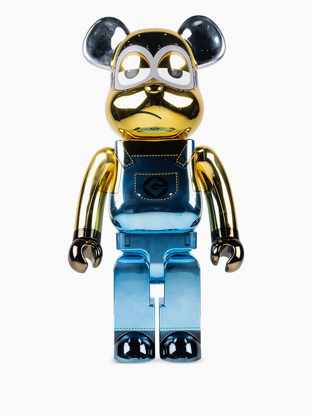 x Minions "Kevin Chrome Version" 1000% Figur