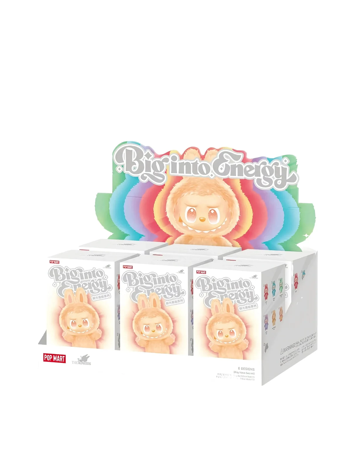 Labubu The Monsters Big into Energy Series Schlüsselanhänger aus Vinyl