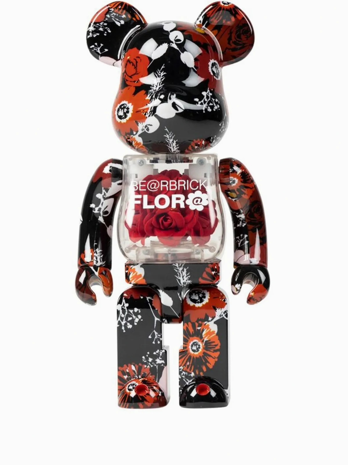 x Mames Flor@ BE@RBRICK 400% Figur