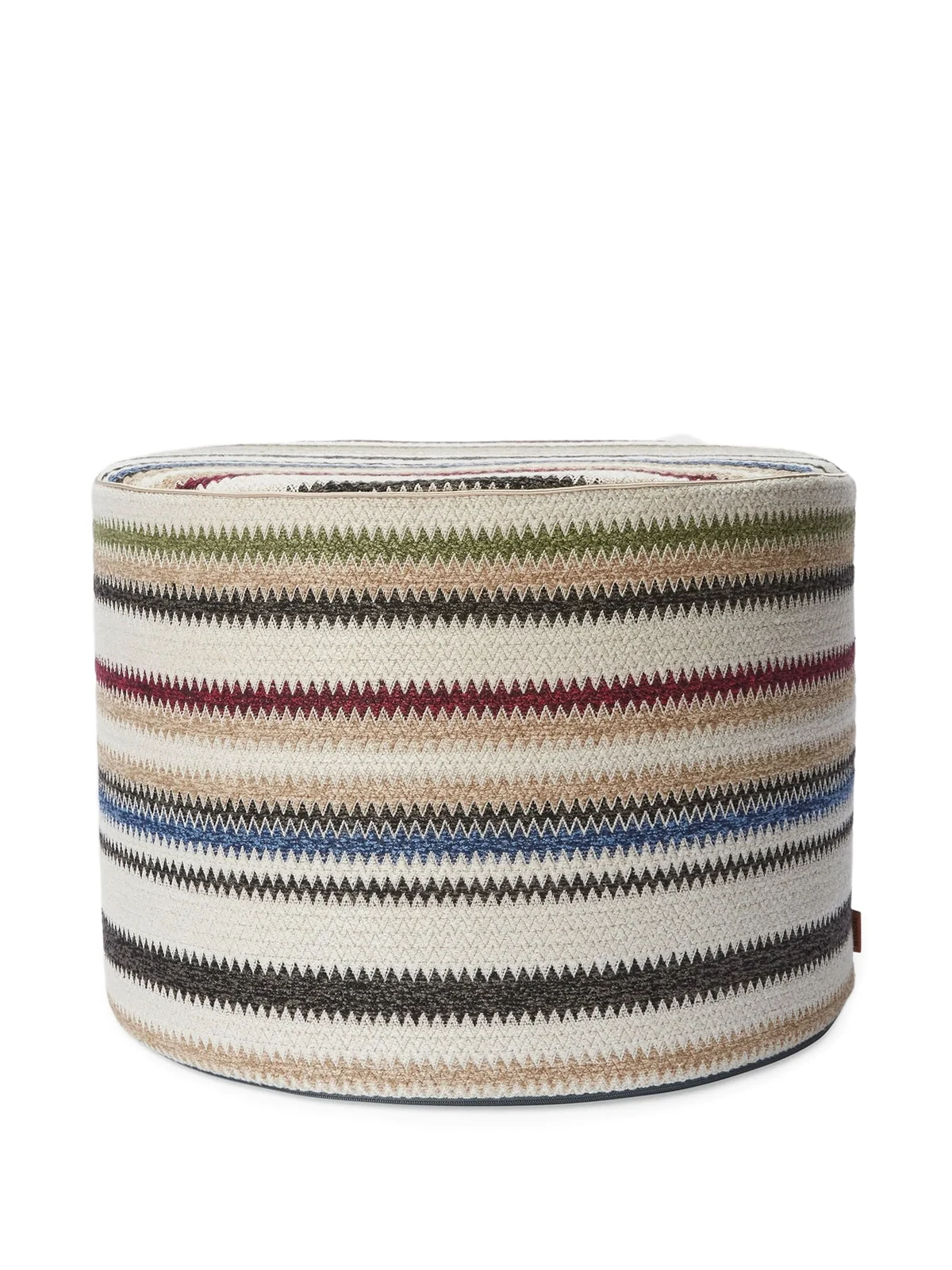 striped zig-zag stool (40cm x 30cm)
