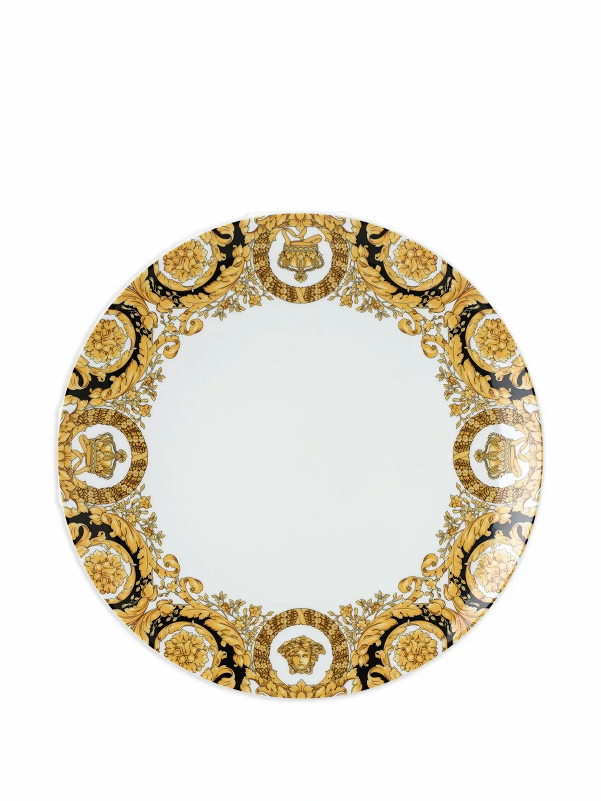 Teller mit Barock-Print (33cm)