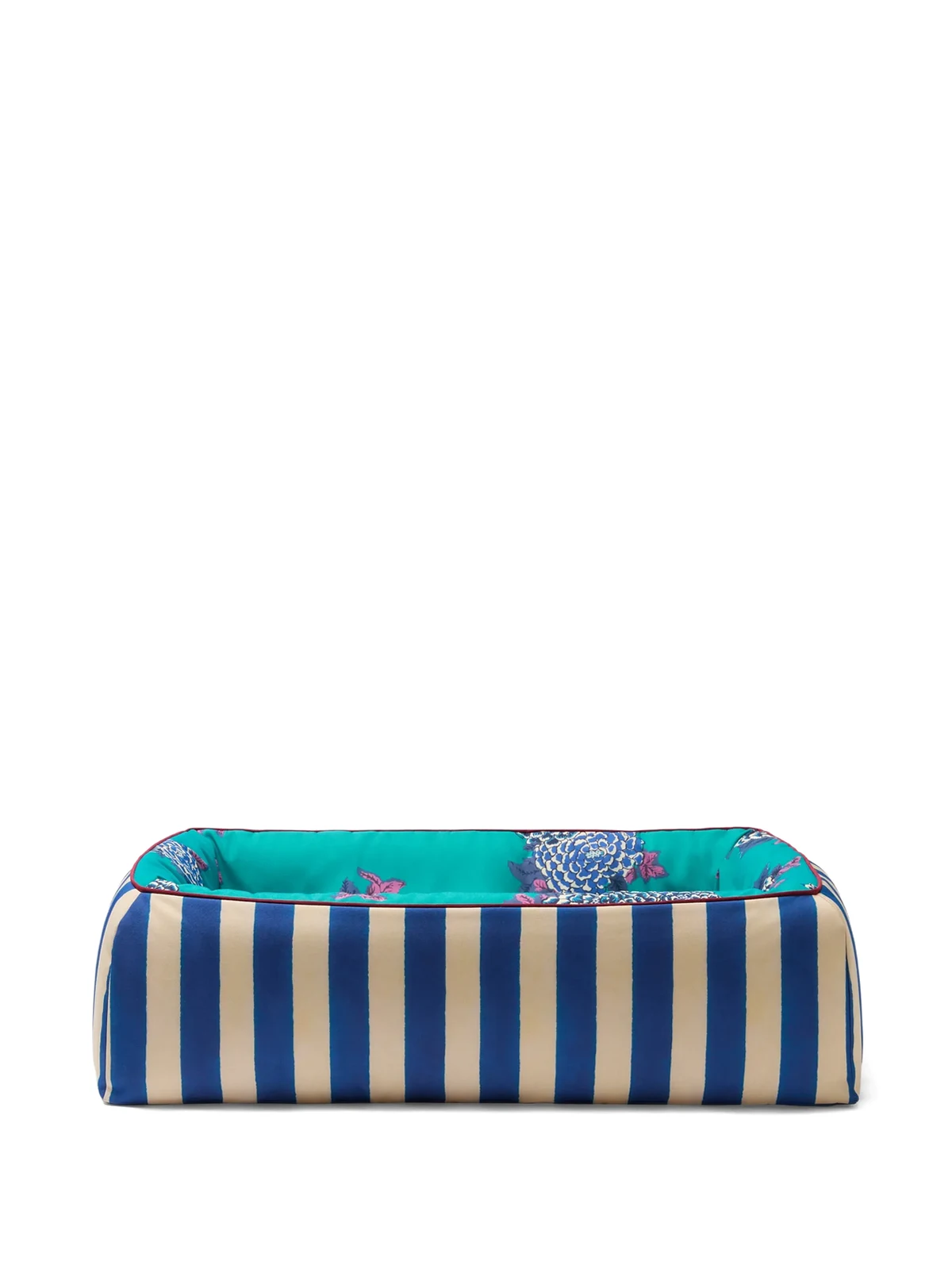 x MyStyleBags striped floral pet bed