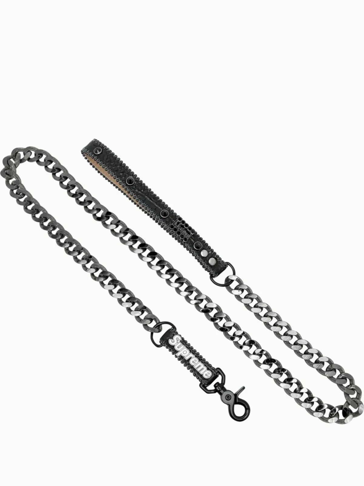 x B.B. Simon studded dog leash "SS22"