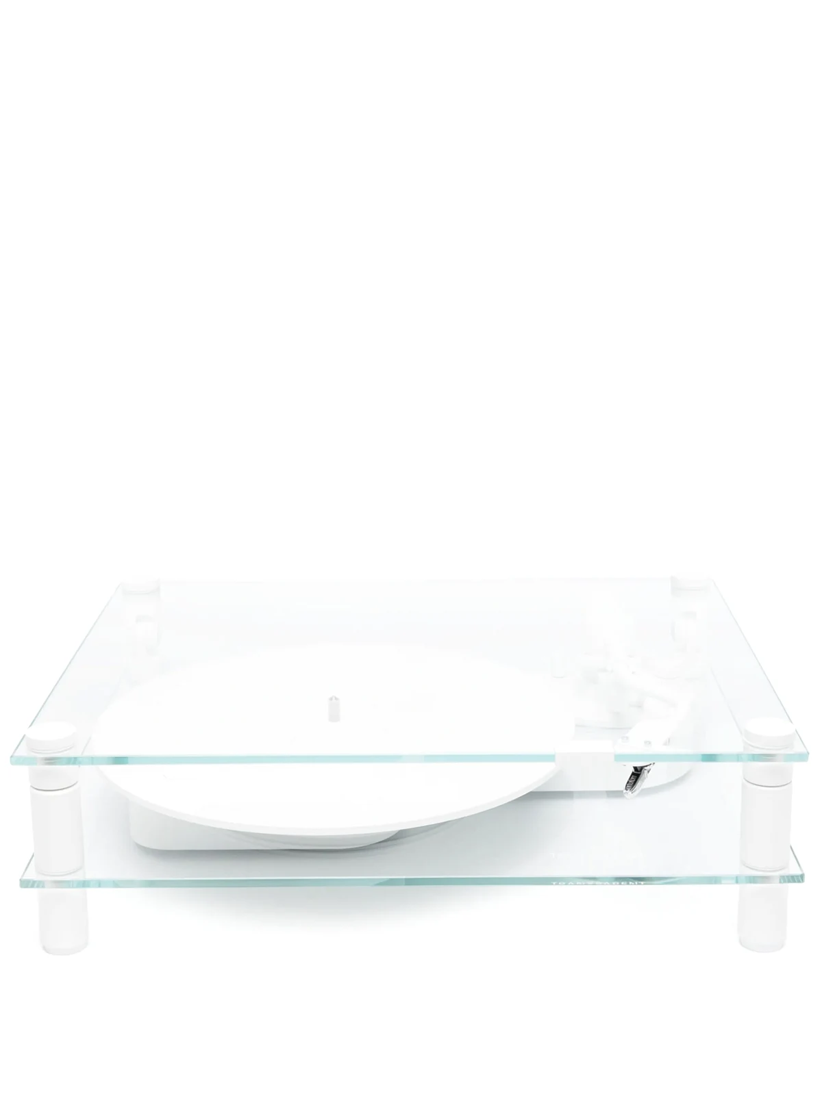 Transparent Turntable Plattenspieler